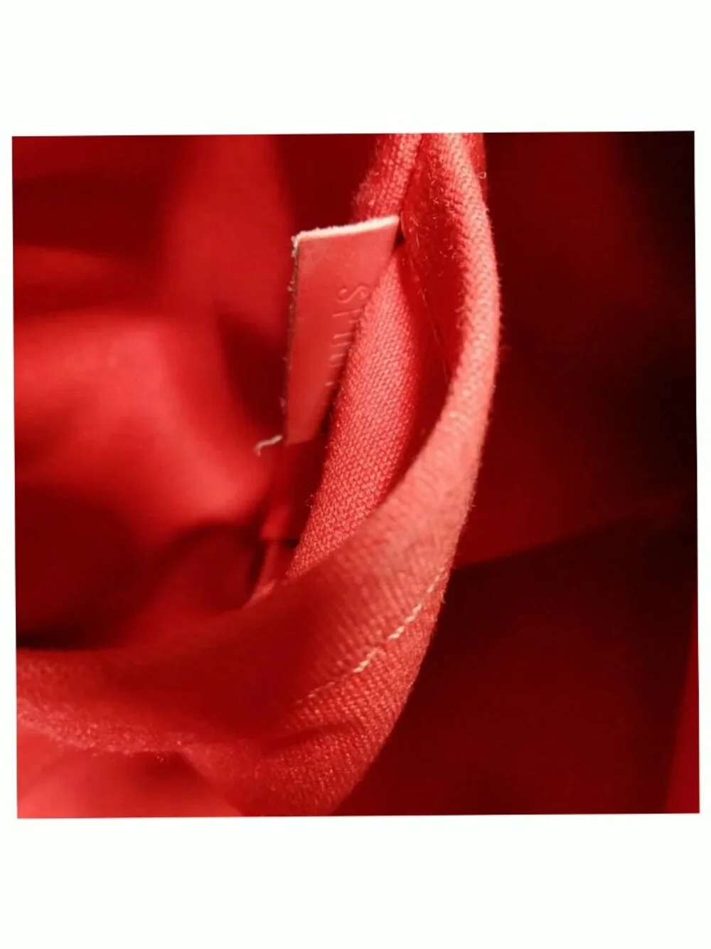 Authentic Louis Vuitton Speedy 25 Red Epi Leather Hand Bag - Picture 15 of 16